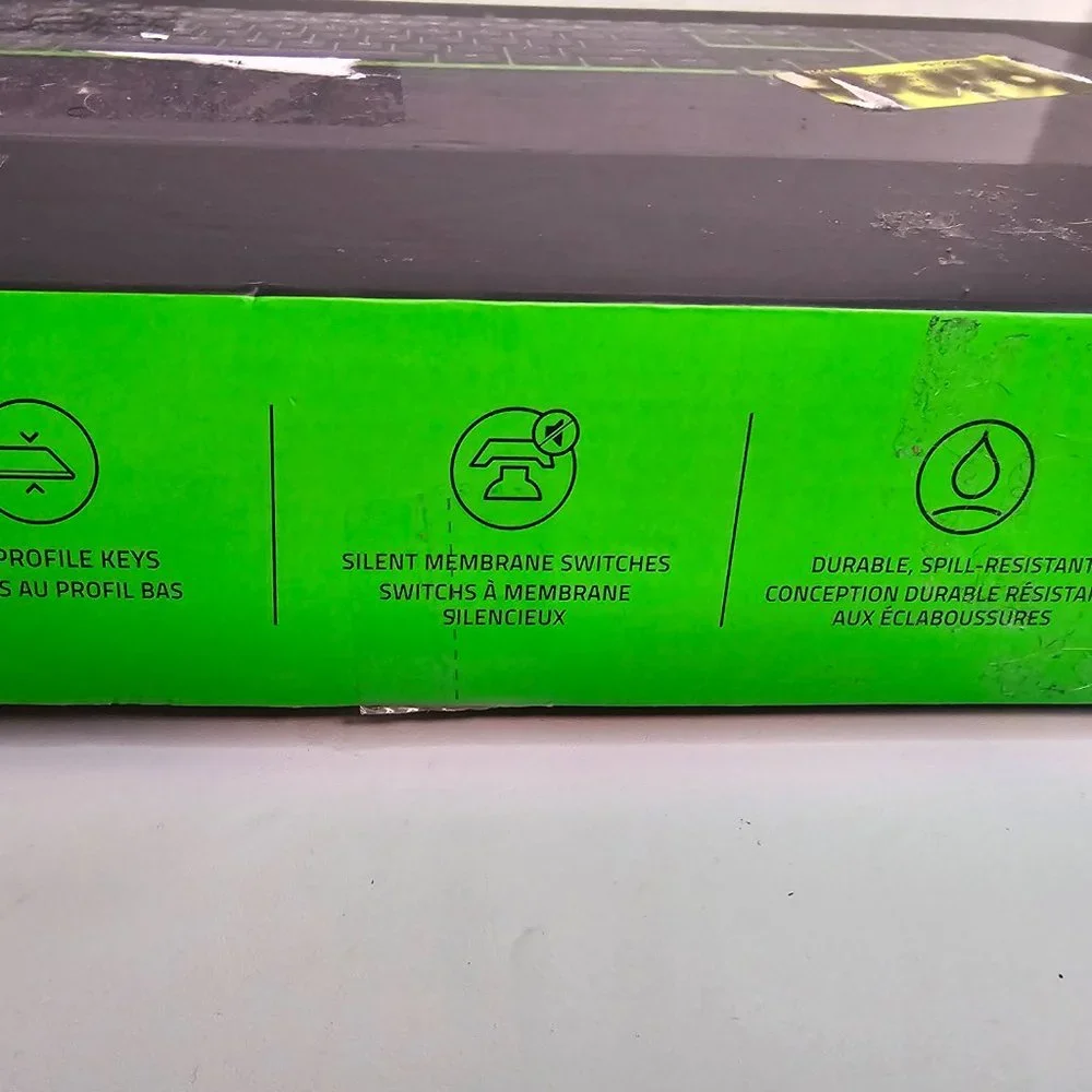 Razer Ornata V3 X Low Profile Gaming Keyboard for PC tested open box complete